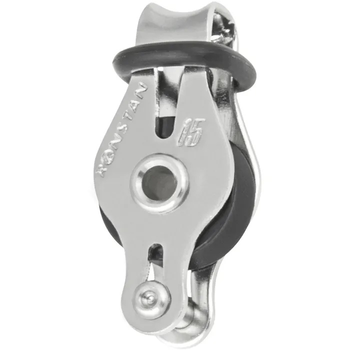 Ronstan RF15111 15mm Single block, becket, loop head pulley - Click Image to Close